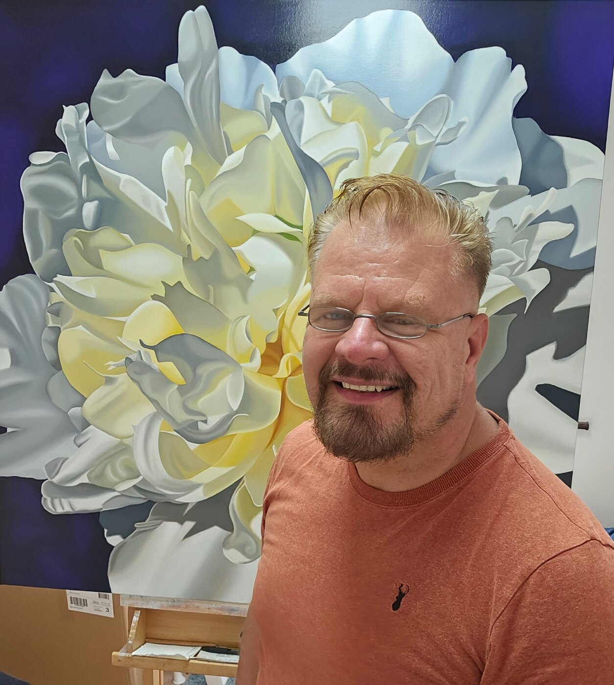 Portrait of contemporary artist Steve Foster